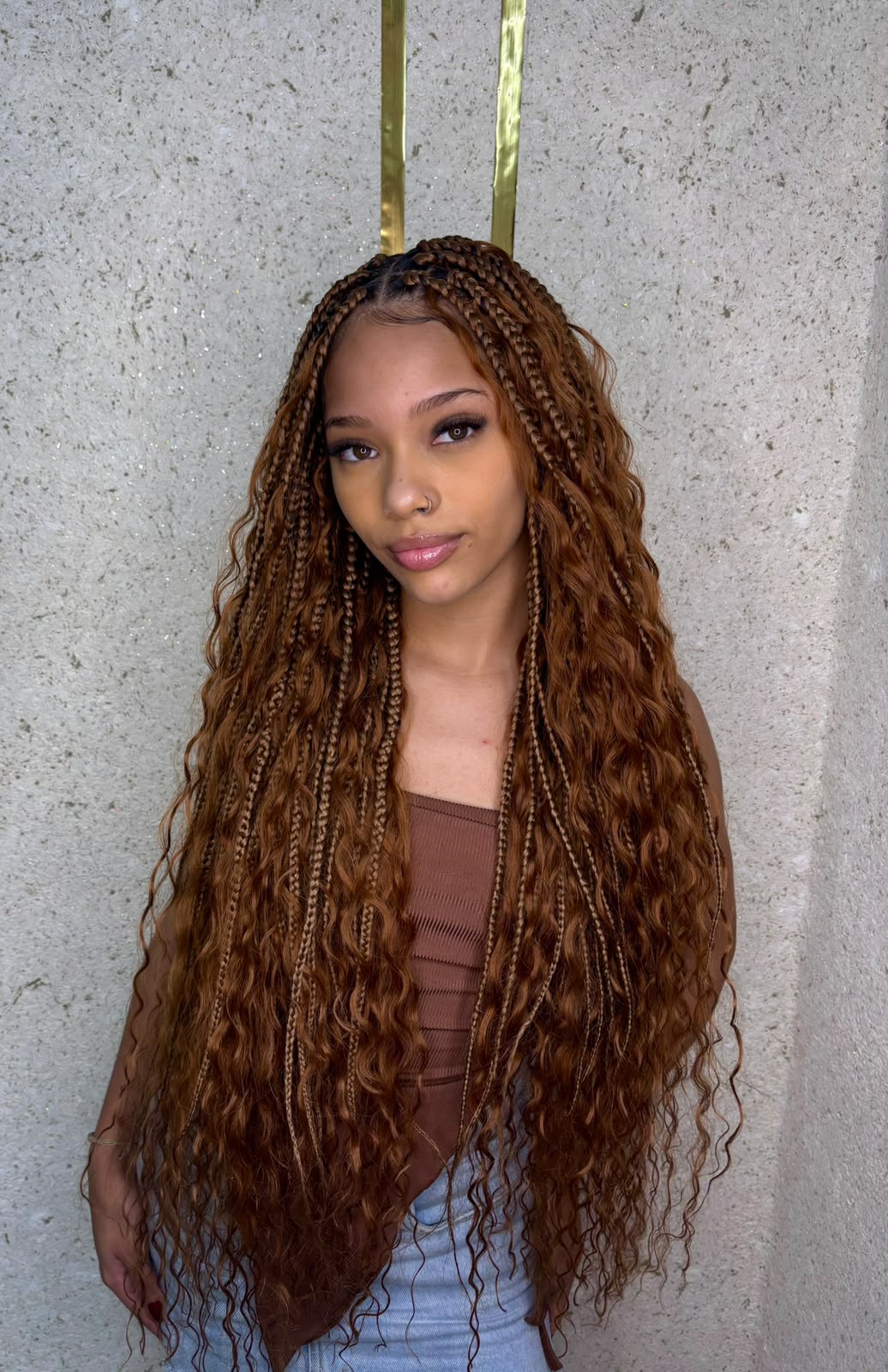 Goddess braids